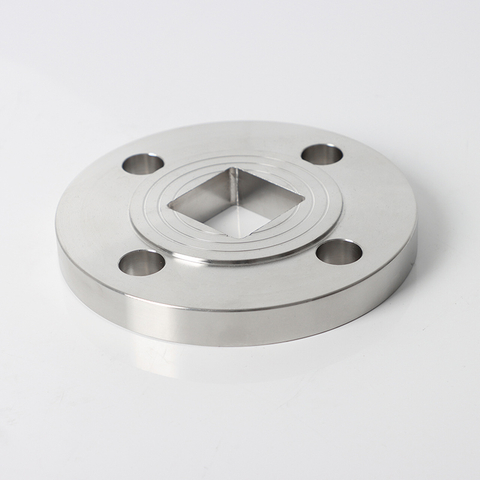 Stainless Steel Flat Welding Flange Plate PN10/16 Welded Flange, Non-standard Customization
