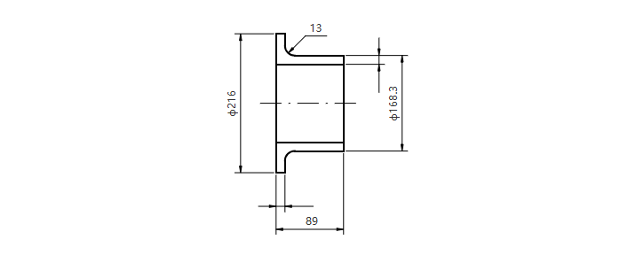 DN 150-Sch40S LJS