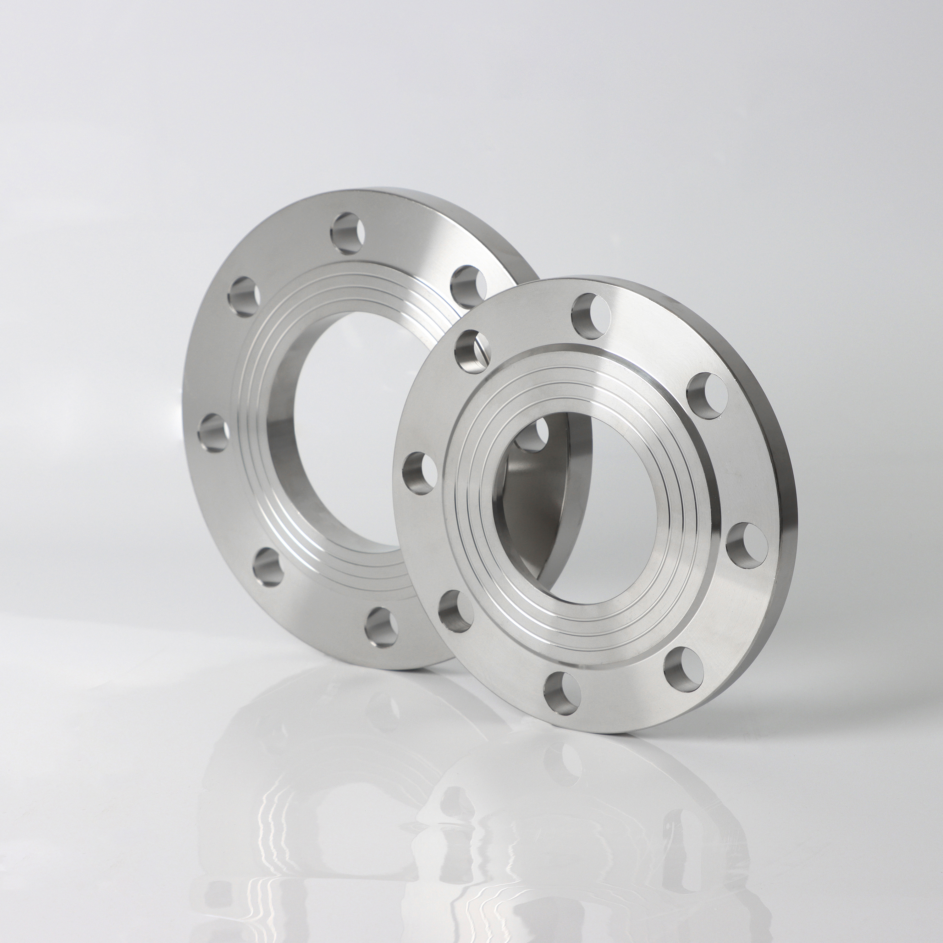 Flat welding flange