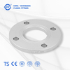 Custom machining plain plate flange engineering pipeline accessory