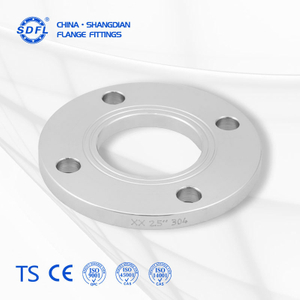 Custom machining plain plate flange engineering pipeline accessory