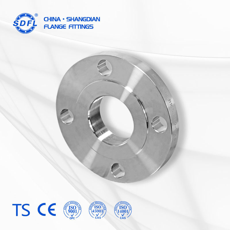 ANSI B16.5 400LB Stainless Steel TH Necked Flange Internal Thread
