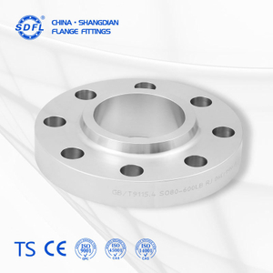 304 Stainless Steel CL300 High Pressure Heavy Duty Petrochemical Pipeline Fitting Socket Weld Flange