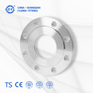 Standard welding type plate flange heavy duty pipe connector