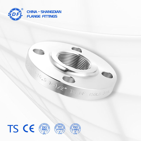 ANSI B16.5 ６00LB　304/316 Stainless Steel Flange Plate Threaded Thread