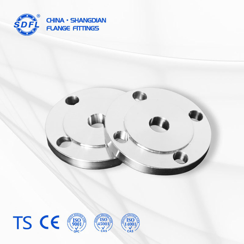 ASME EN JISB 05B DN40 PN10-100 Stainless Steel Plate Flange 