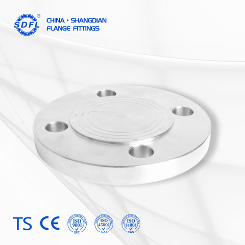 ANSI B16.5 400LB Stainless Steel Flange Blind Plate Flat Welding Forging Flange Blocking Plate