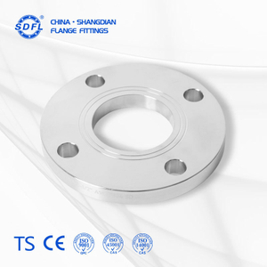 PN16 stainless steel flat plate flange for water pipe system