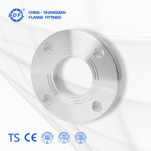 JIS B2220 SOP FF 10K Stainless Steel Plate Flange (PL)