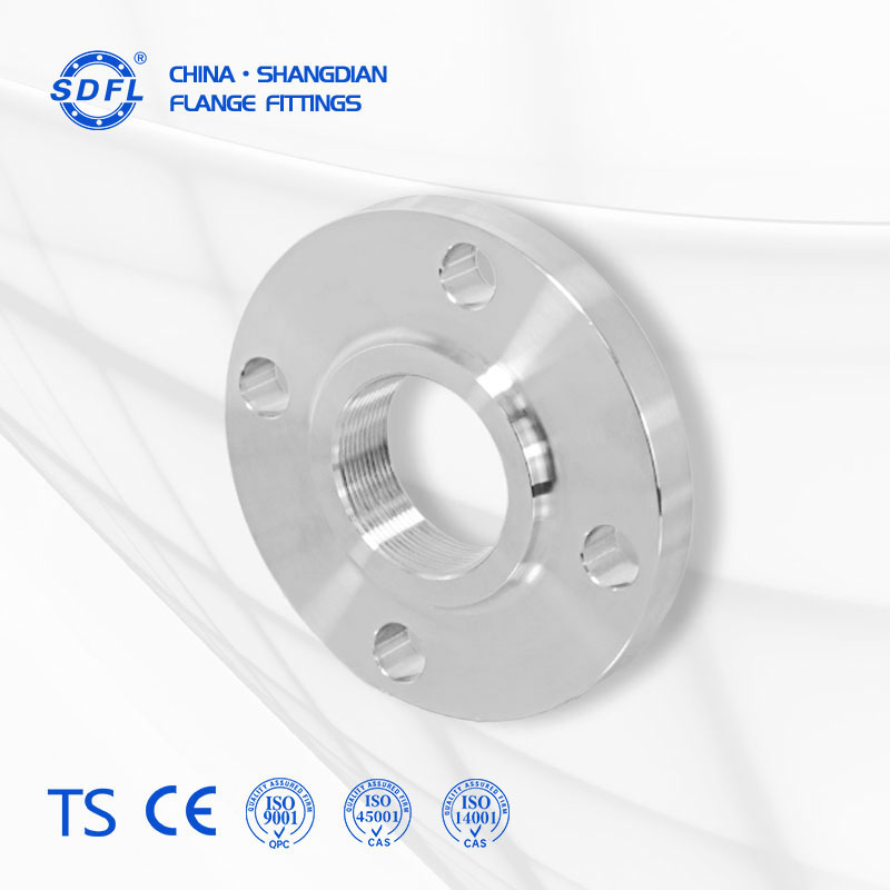 ANSI B16.5 900LB NPT Stainless Steel Threaded Flange Supports Customization
