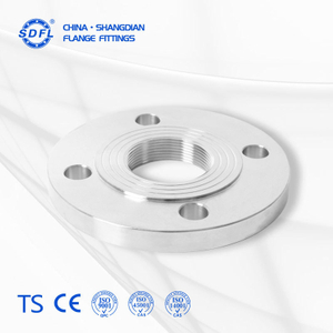 High pressure threaded flange, Class300 threaded flange, oil gas pipe flange