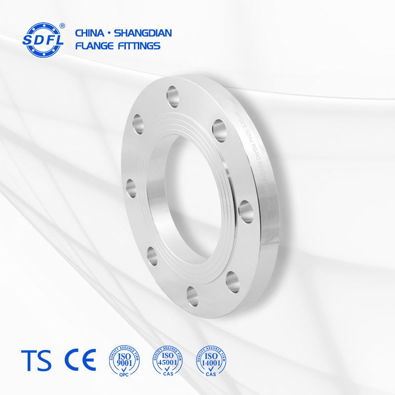 Alloy steel heavy plate flange for oil gas transmission pipeline